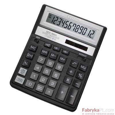 Kalkulator CITIZEN SDC888T II SDC888XBK WB