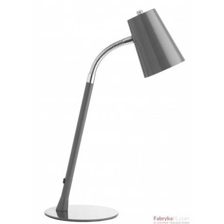 Lampa biurkowa UNILUX FLEXIO 20 LED metaliczna SZARY