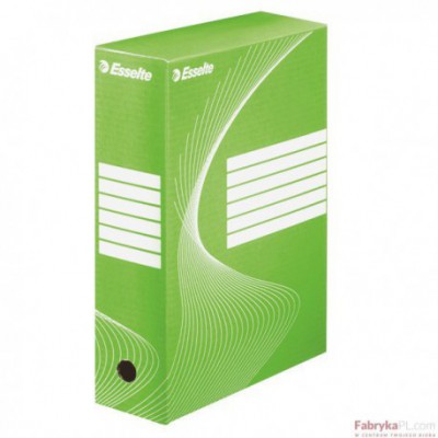 Pudełka archiwizacyjne ESSELTE BOXY 100 mm, zielone