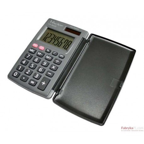 Kalkulator VECTOR CH862 kieszonkowy 8 poz.