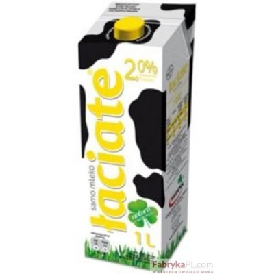 Mleko ŁACIATE UHT 2% 1L EXP0320