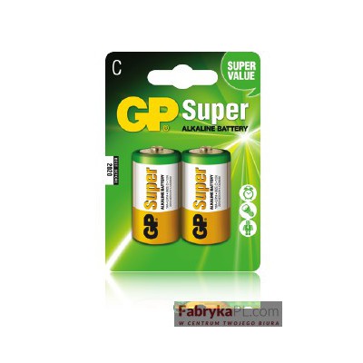 Bateria alkaliczna GP Super C / LR14 1.5V GPPCA14AS003
