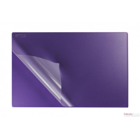 Podkład na biurko z folią 38x58 violet BIURFOL