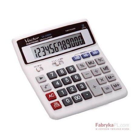 Kalkulator VECTOR DK209DM 12p .