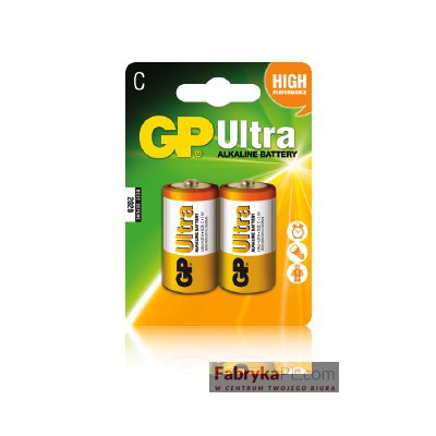 Bateria alkaliczna GP Ultra C / LR14 1.5V GPPCA14AU005