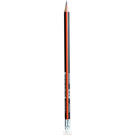Ołówek z gumką Blackpeps 2B Maped