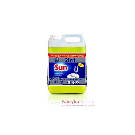 Detergent do maszynowego mycia i płukania Sun Liquid 2 in 1 100837501