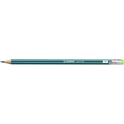 Ołówek 160 z gumką HB petrol Stabilo