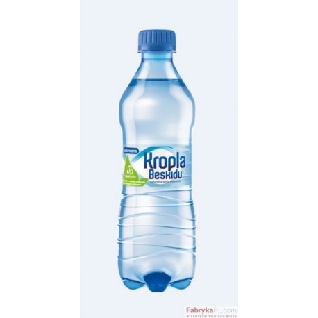 Woda KROPLA BESKIDU gazowana 0.5L butelka PET 168503