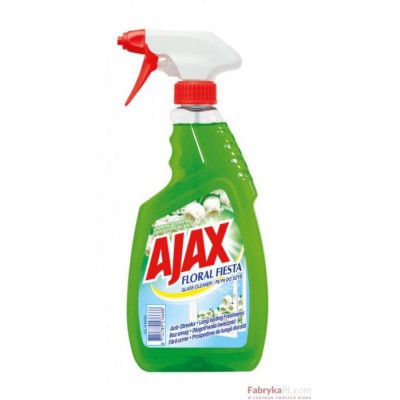 Spray do szyb AJAX 500ml Flora l Fiesta ( zielony ) rozpylacz