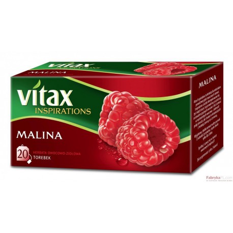 Herbata VITAX Inspirations Malina 20TB/40g