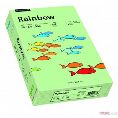 Papier xero kolorowy Rainbow przygaszona zieleń 75