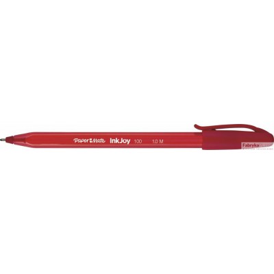 Długopis PAPER MATE INKJOY 100 CAP F czerwony